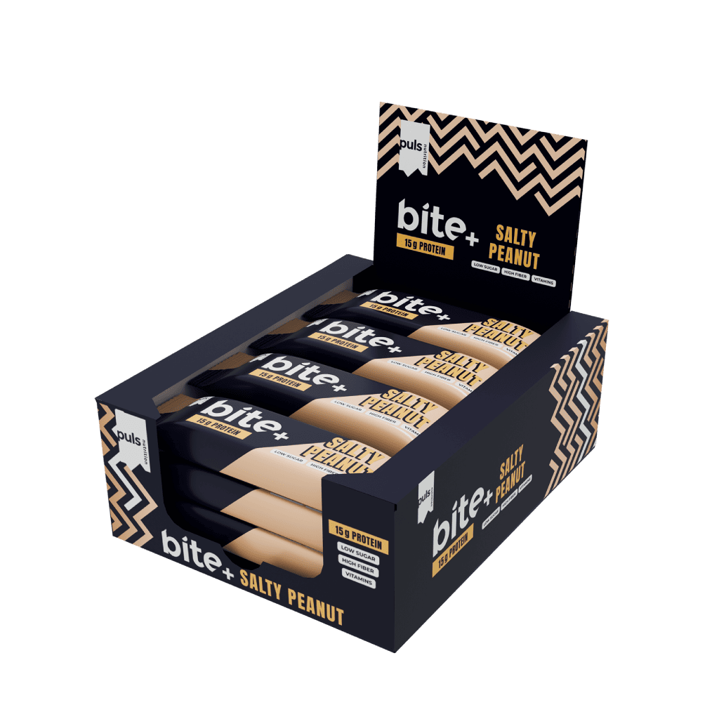 BITE+ Proteinbar Saltig jordnöt 50 g