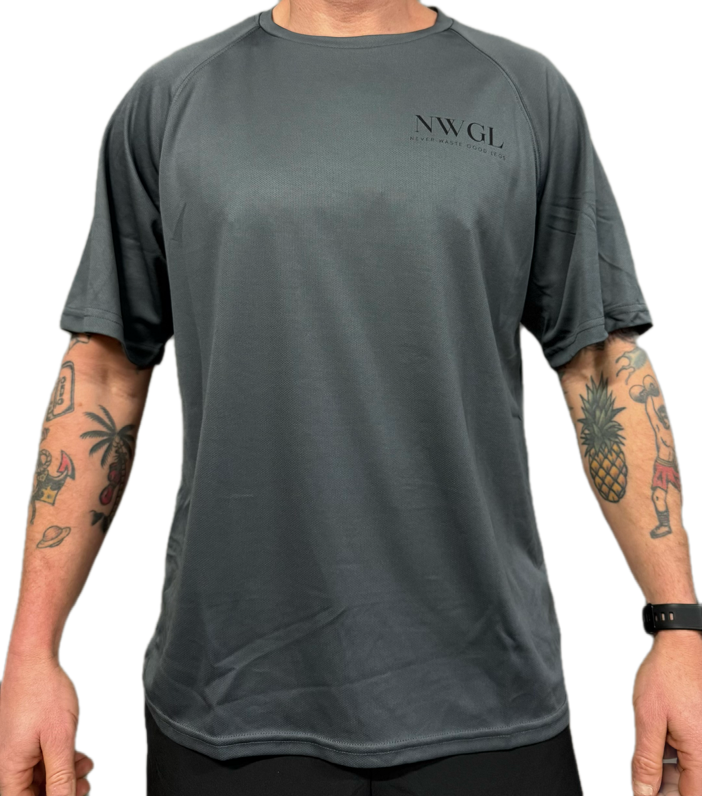 Oversized t-shirt (NWGL) unisex, dark grey