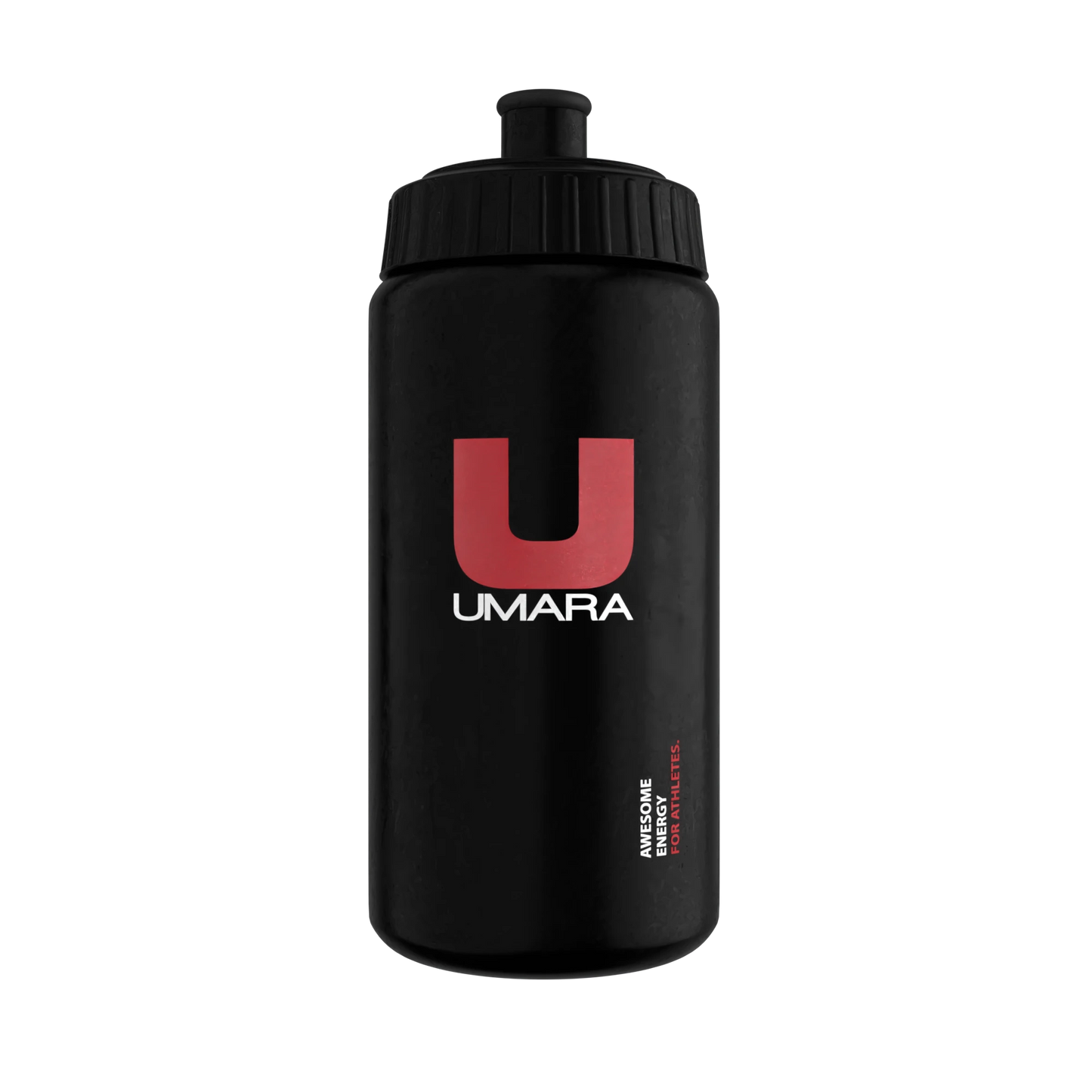 Svart vattenflaska av märke Umara. 500 ml
