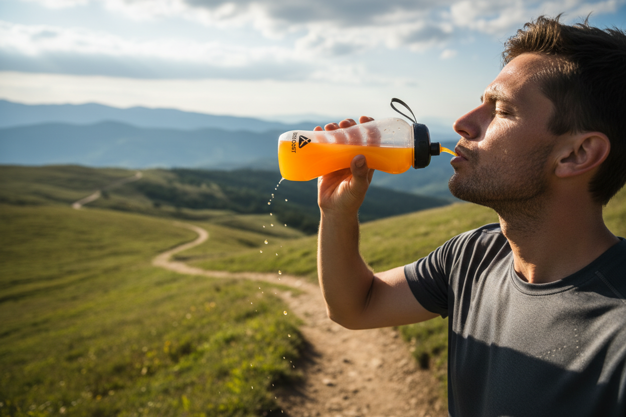Intag av energi under träning