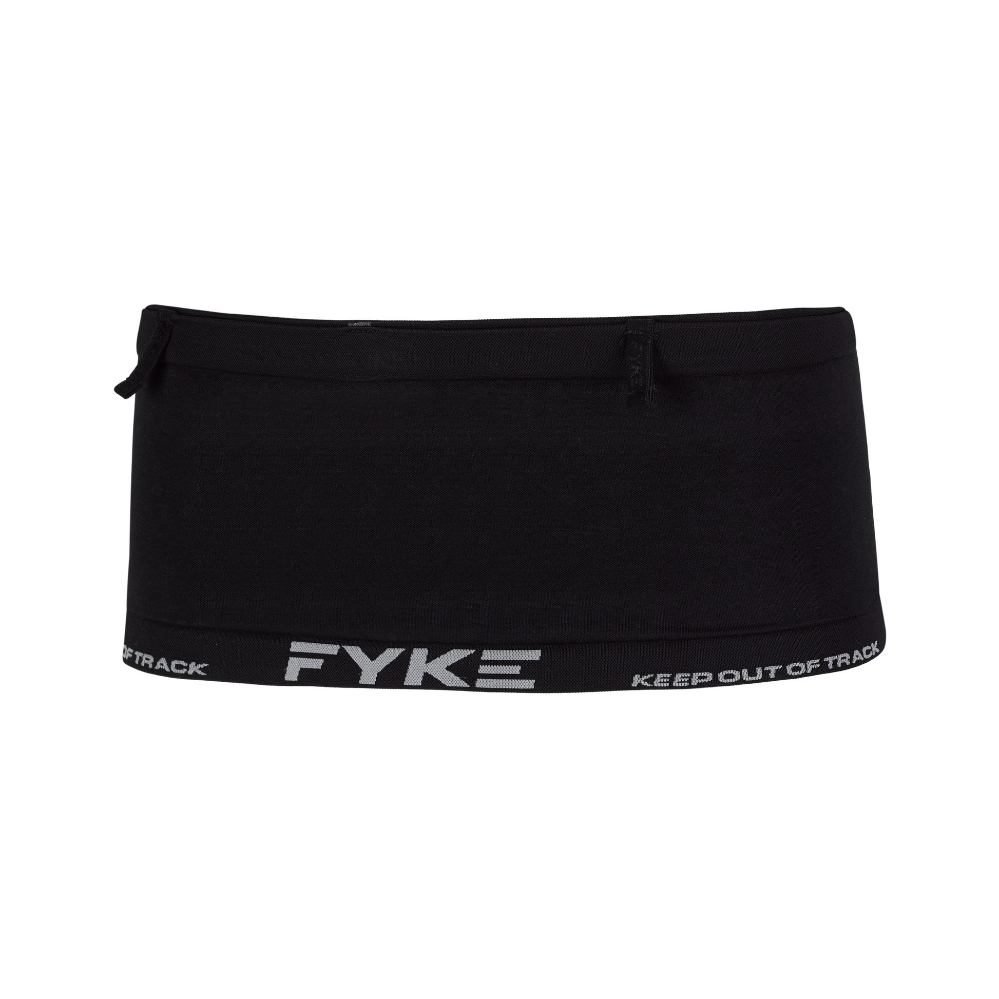 Svart midjebälte för löpare