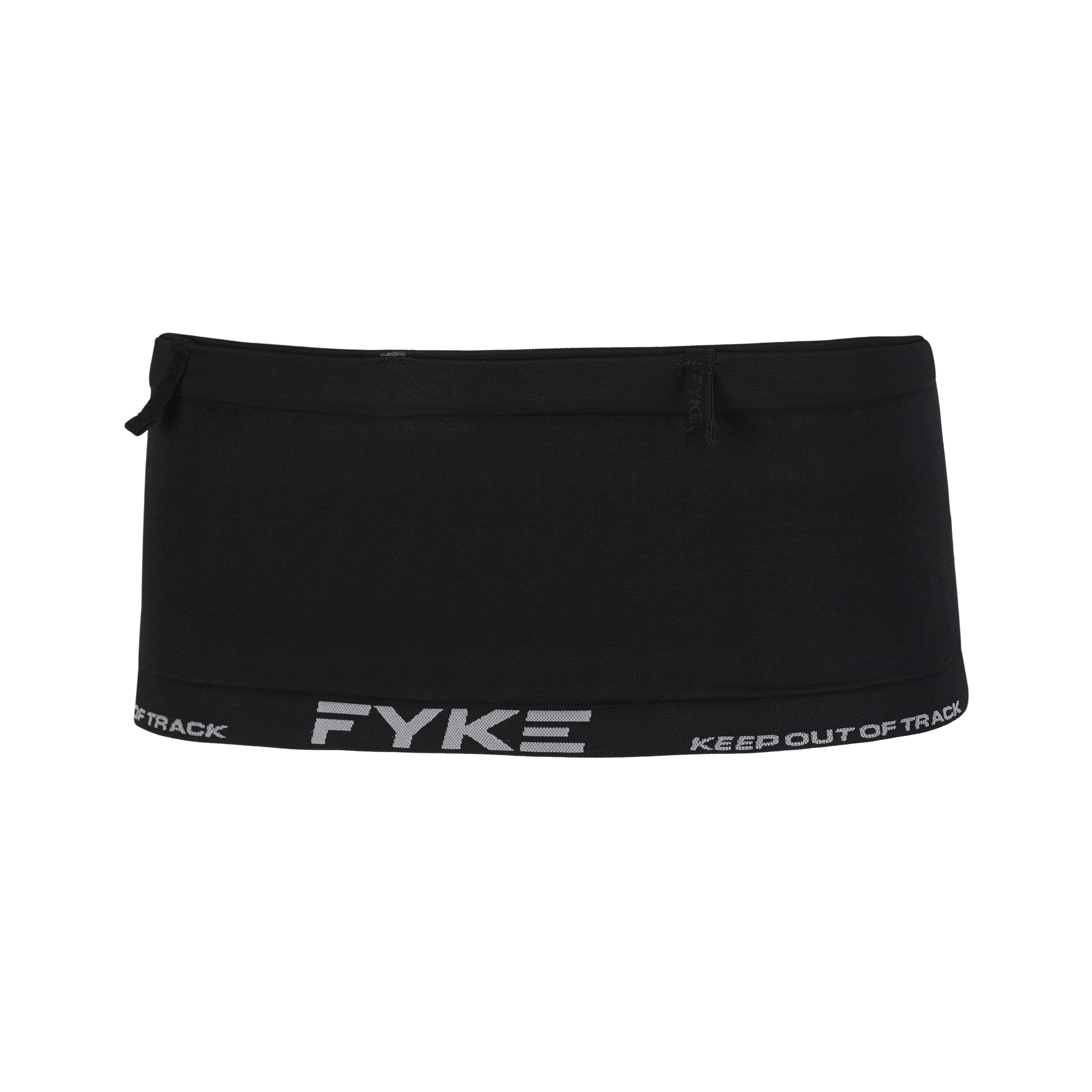 Svart midjebälte för löpare