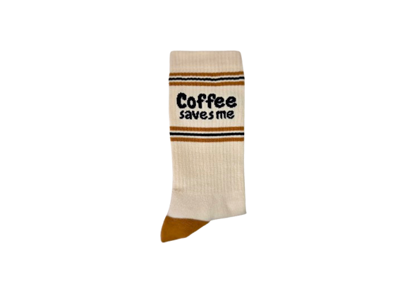 COFFEE SAVES ME - Löparstrumpor