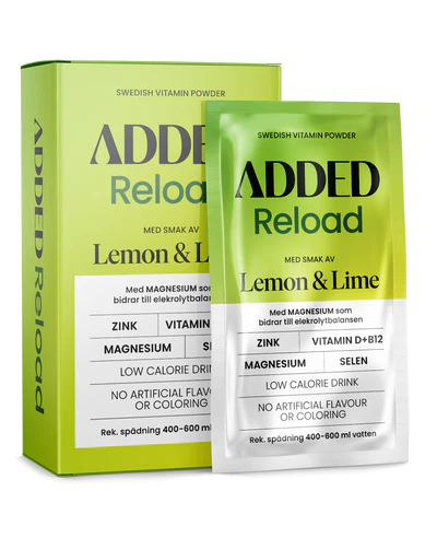 Added Reload Lemon/lime (10-pack)