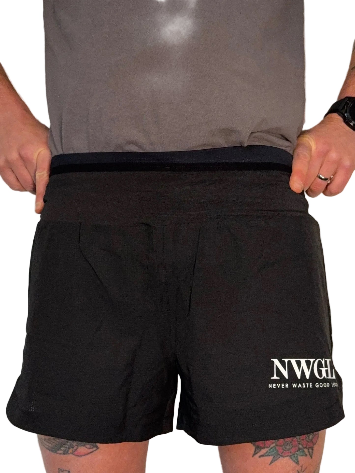 NWGL shorts med midjefickor