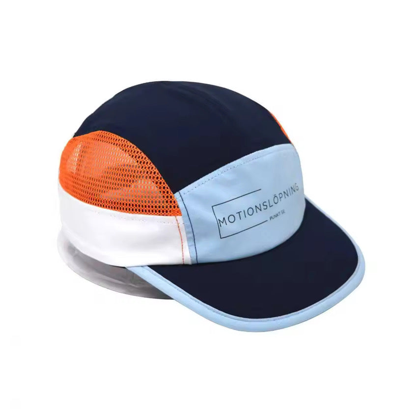 Löparkeps Our Brand (ljusblå/svart/orange)