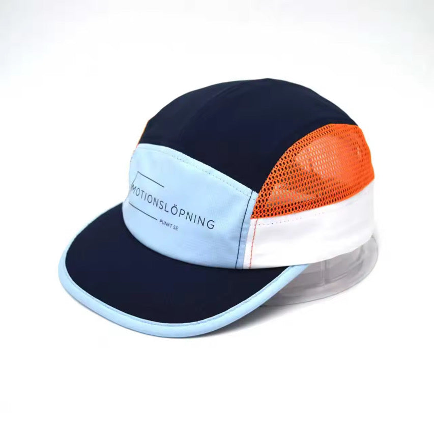 Löparkeps Our Brand (ljusblå/svart/orange)