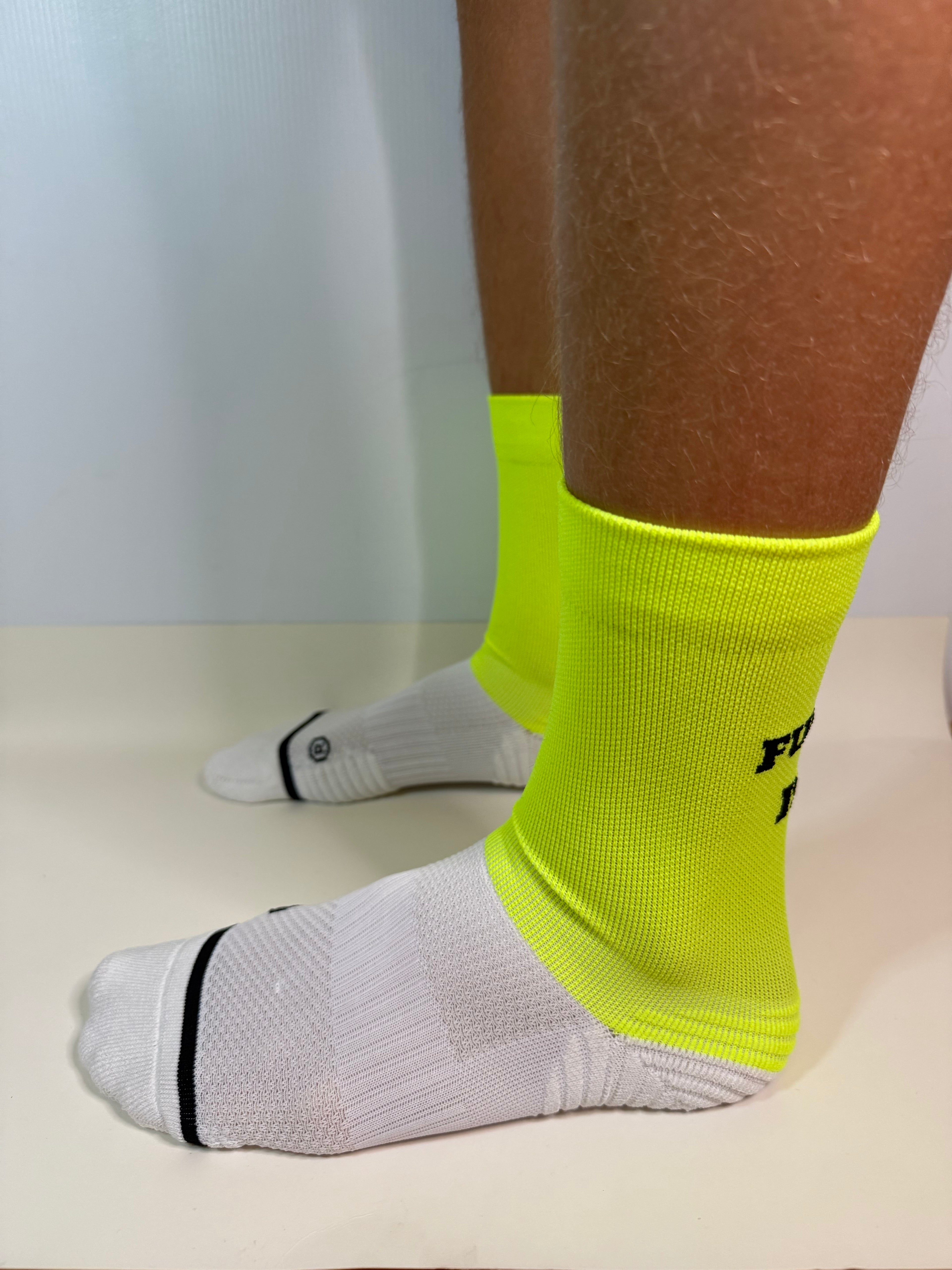 Löparstrumpor ”Fuck it nu kör vi”