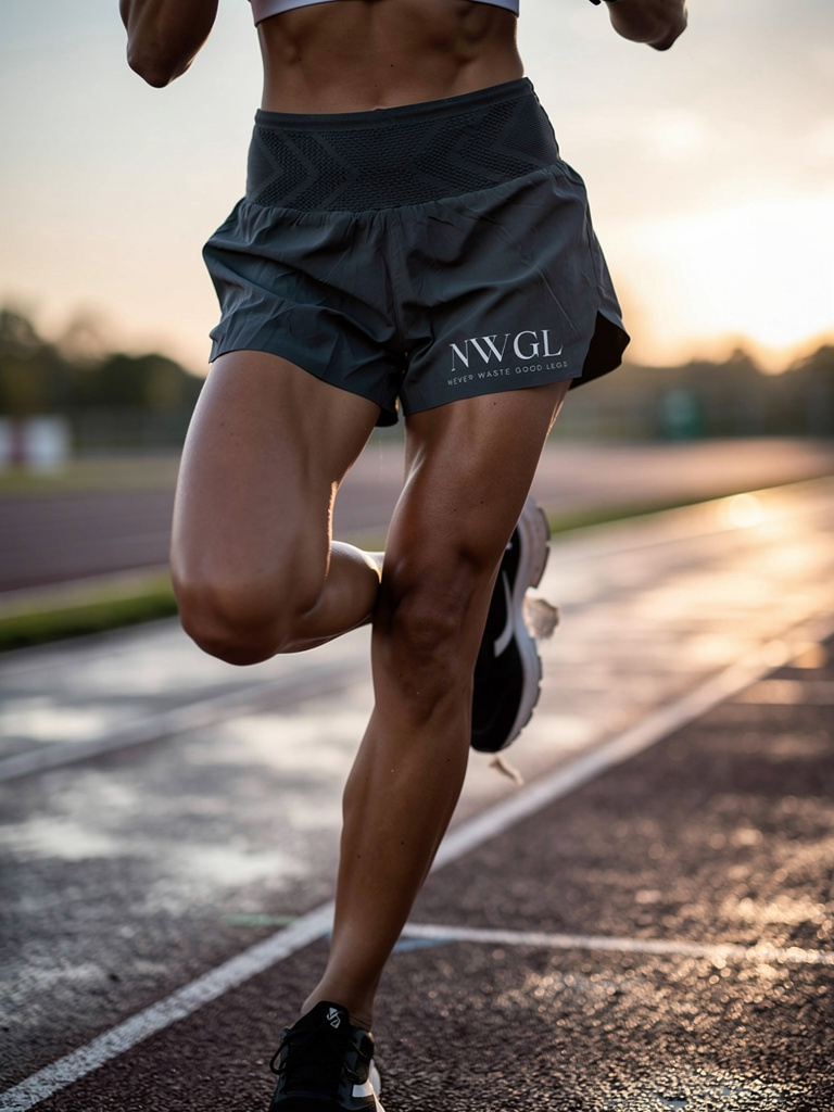 NWGL shorts med midjefickor (nät)