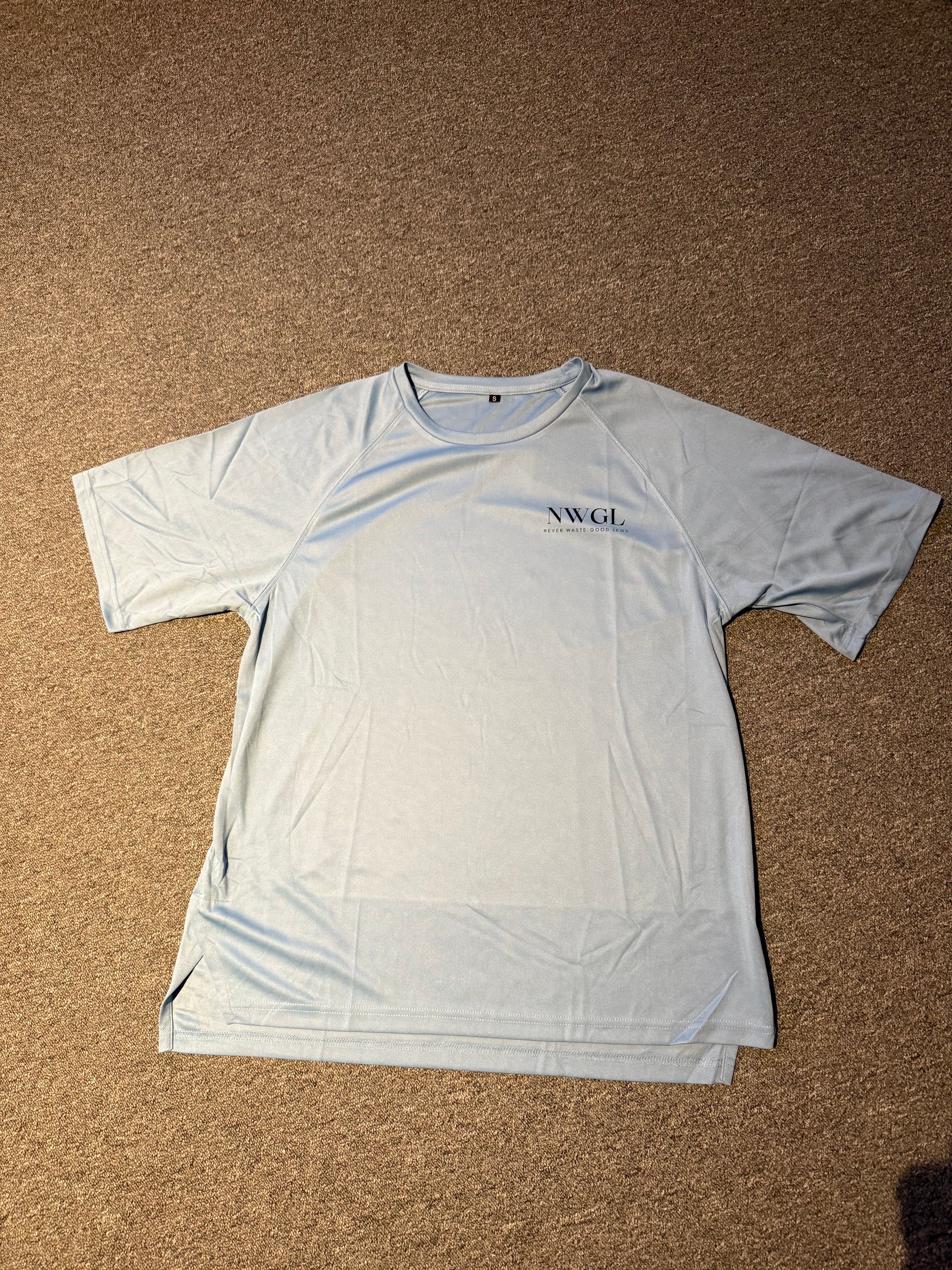 Oversized t-shirt (NWGL) unisex, north card blue