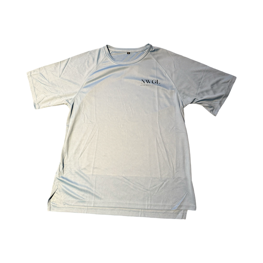 Oversized t-shirt (NWGL) unisex, north card blue