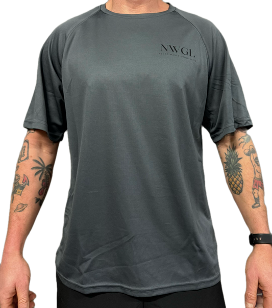 Oversized t-shirt (NWGL) unisex,  dark grey