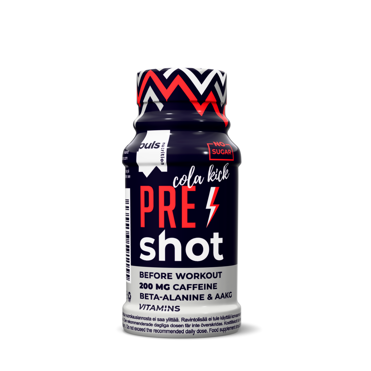 PRE-WORKOUT SHOT Cola kick 60 ml