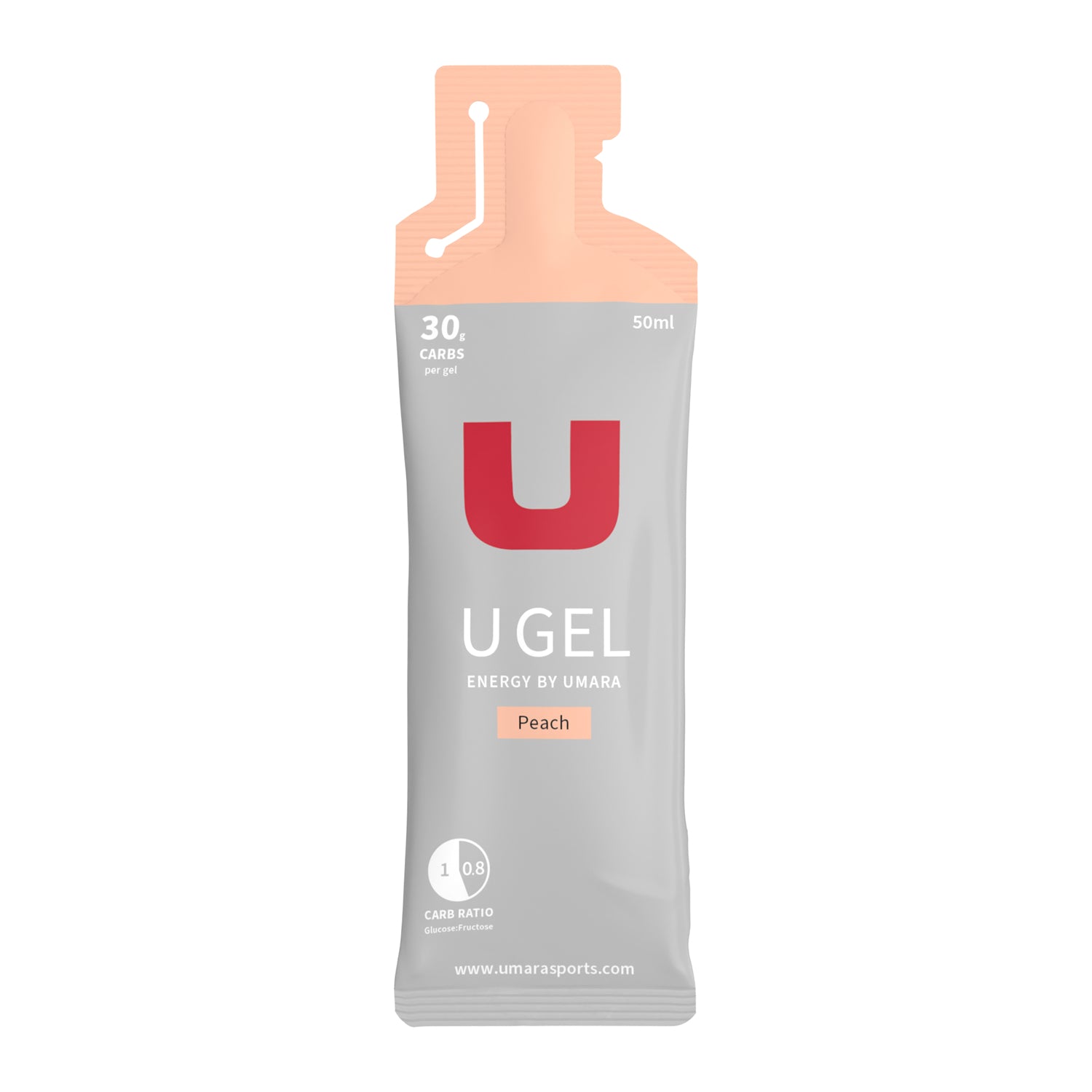 U Gel Peach (30 g Carbs)